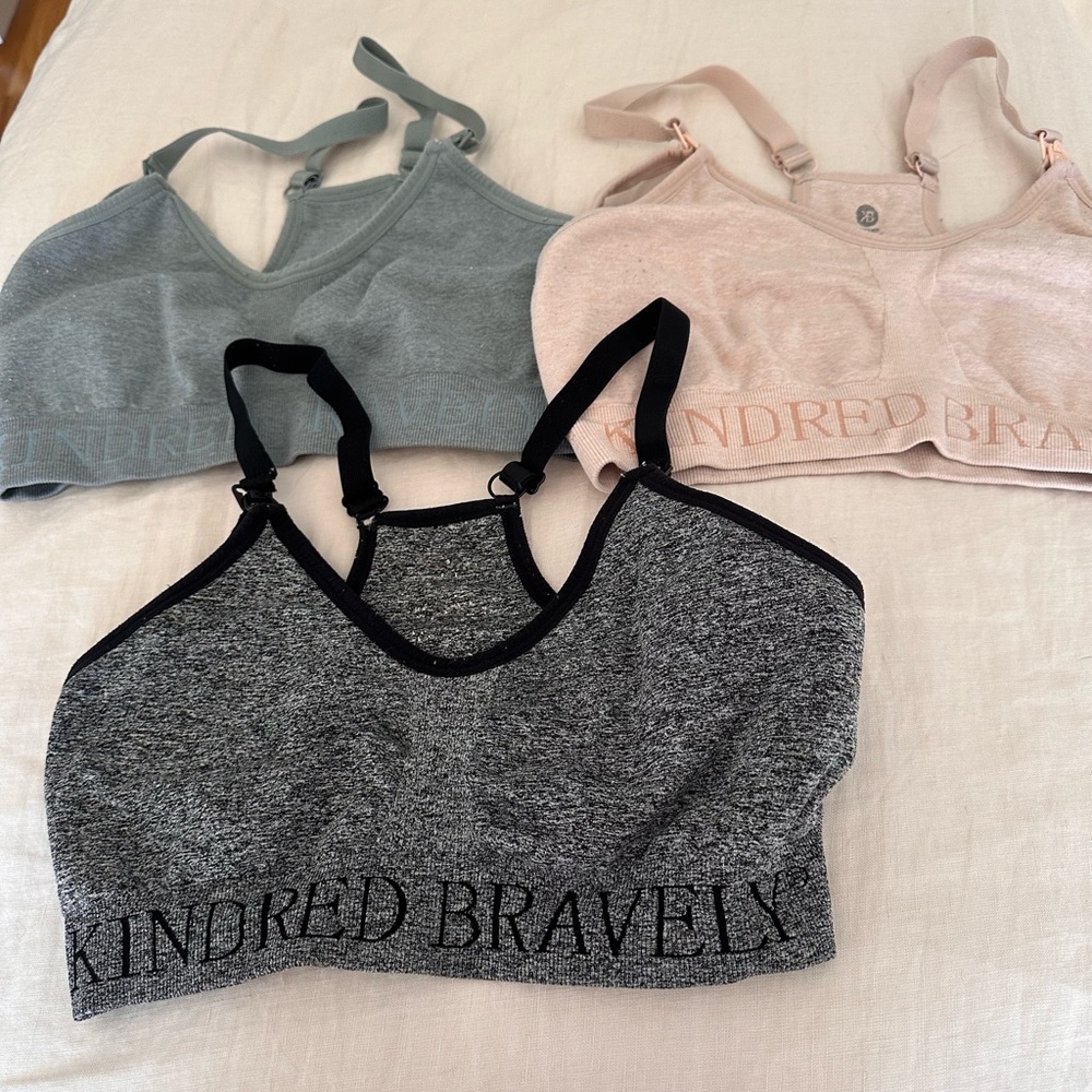 Kindred Bravely Women's Nursing Bras - Teal, Pink, Blue